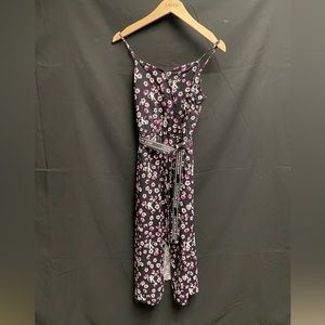 Calvin Klein black floral dress, size 14